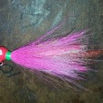 1/2 oz Hot Pink UV Gumball Jig Size 3/0