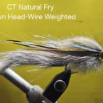CT Natural Fry Brown Head-Wire Weighted