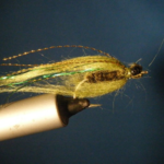 CT Olive Craft Fur Minnow Size 4