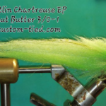 CT Rattlin Chartreuse/White EP Peanut Butter Size 3/0
