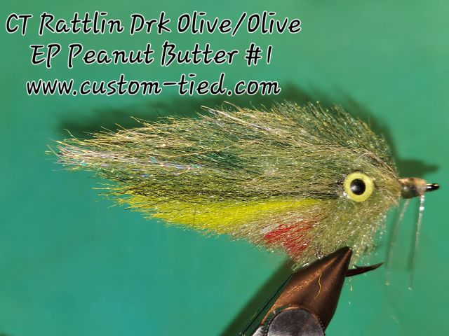 CT Rattlin Dark Olive/Olive EP Peanut Butter Size 1