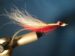 CT Red and White Clouser Size 2/0