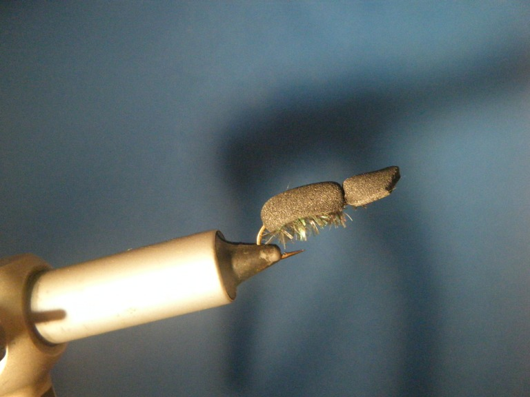 Big Black Foam Beetle Size 6