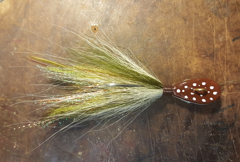 Brown and White Size 2 oz 9/0 Big Ben