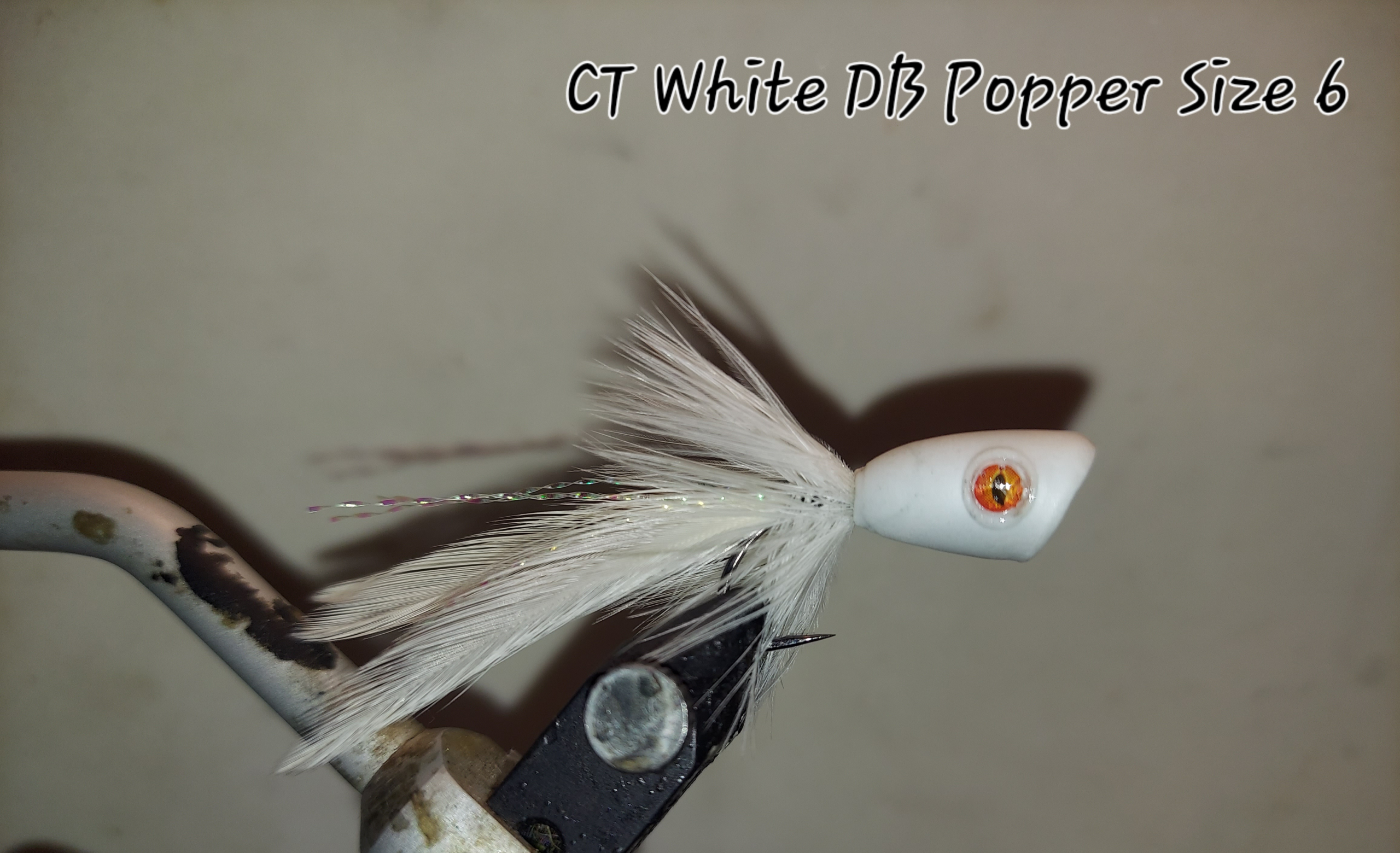 CT DB White Popper Size 6