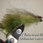 CT Olive Balanced Stillwater Leech Size 4