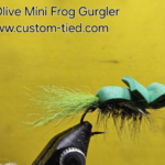 CT Olive Mini Frog Gurgler
