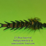 CT Olive Squirrel Hellgrammite