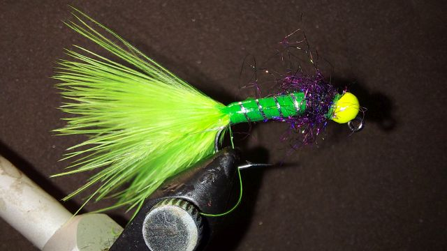 Chartreuse Ice Jig