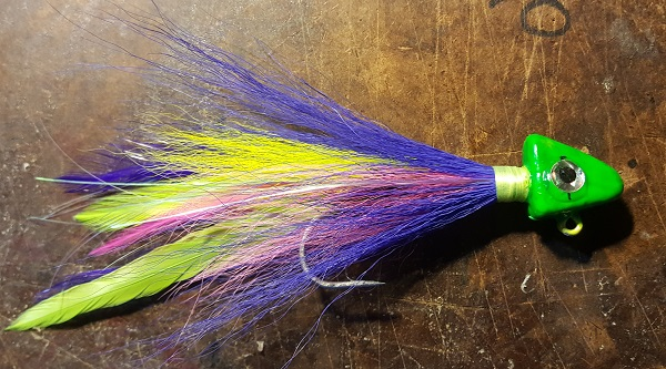 Chartreuse Shadhead Size 1.5oz 7/0