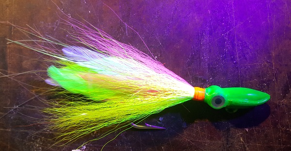 Chartreuse Squid 2oz size 8/0 - Image 2