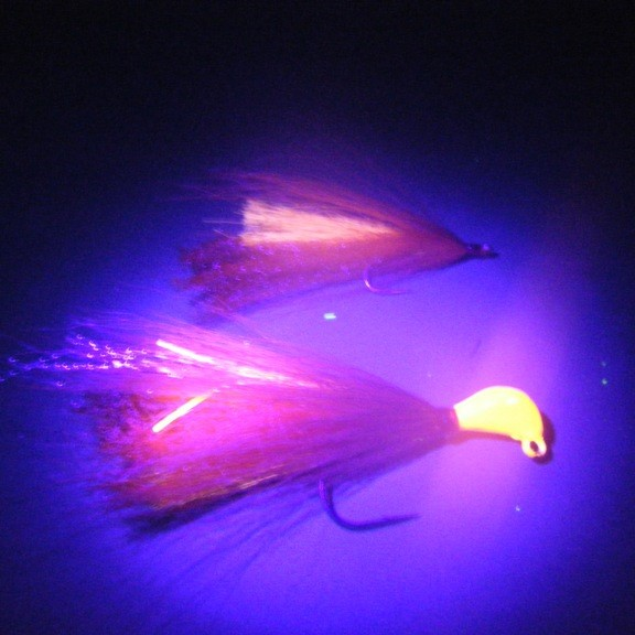 Hot Orange 1/2 oz Banana Head w/Teaser Size 4/0 - Image 2
