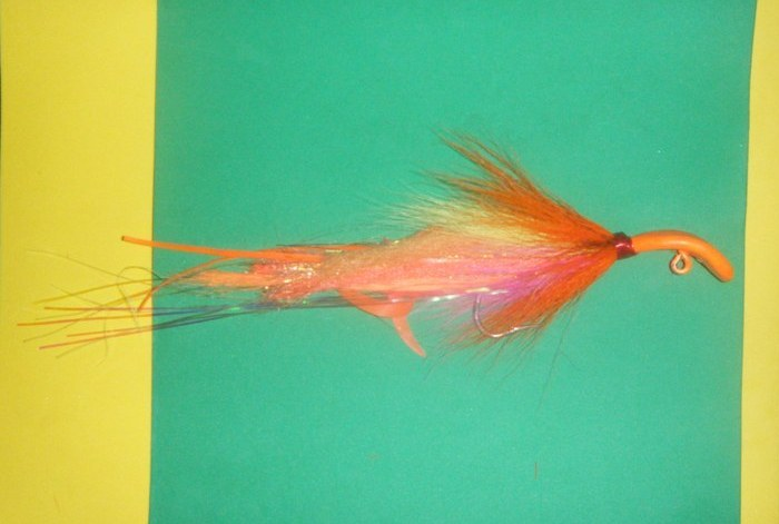 Hot Orange UV 2 oz Size 8/0 Wobblehead