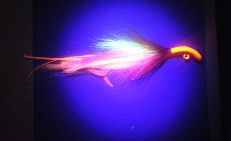 Hot Orange UV 2 oz Size 8/0 Wobblehead - Image 2