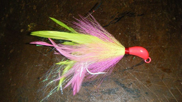 Hot Pink 2 oz UV Boxerhead Size 9/0