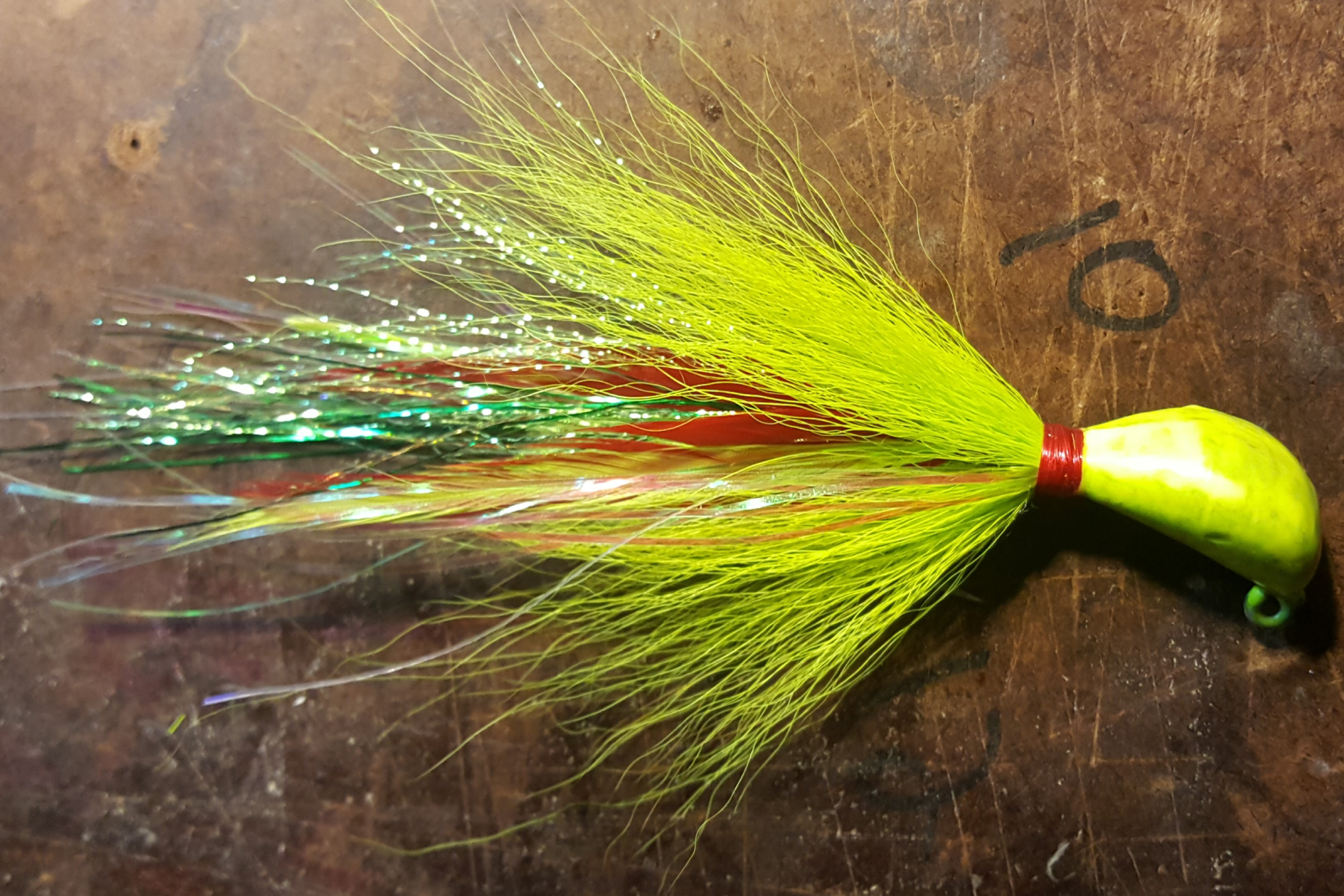 Hot Yellow 2 oz Bananahead Size 6/0