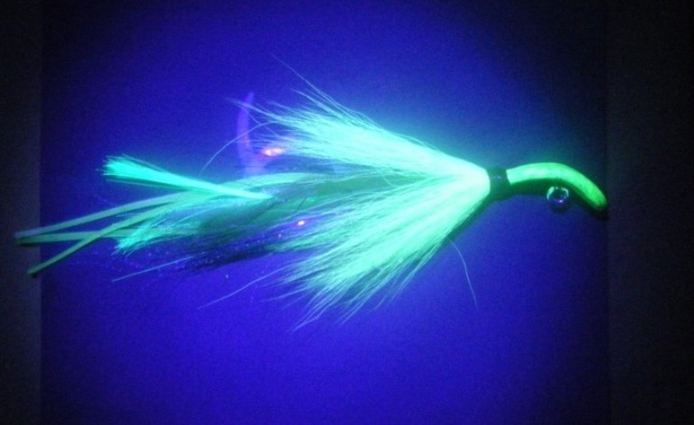Hot Yellow UV 2 oz Size 8/0 Wobblehead - Image 2