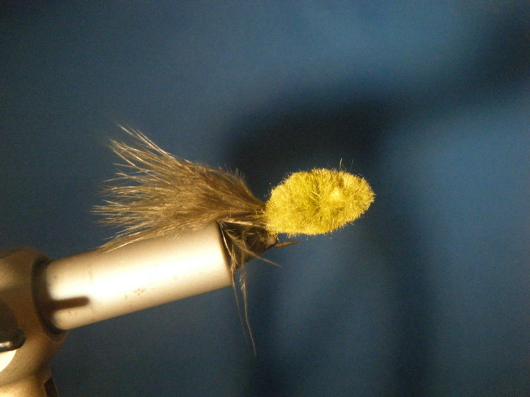Olive Craft Fur Polliwog Size 10