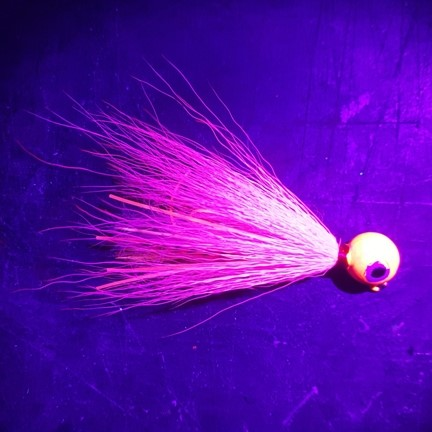 Orange 5/8 oz Gumball Jig Size 1/0 - Image 2