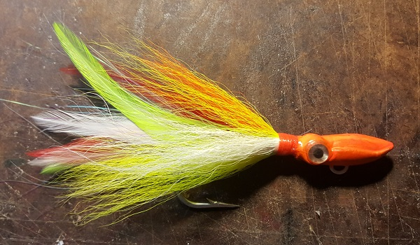 Orange Squid 2oz size 8/0 - Image 2