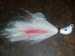 White 2 oz UV Boxerhead Size 9/0