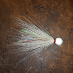 White 5/8 oz Gumball Jig Size 1/0