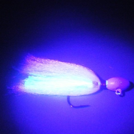 White 1/2 oz Egg Head 2/0 - Image 2