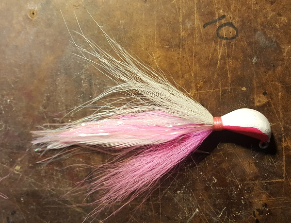 White-Hot Pink 2 oz Bananahead Size 6/0
