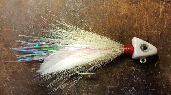 White Shadhead Size 1.5oz 7/0