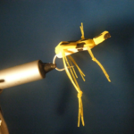 Yellow Foam Frog Size 2/0