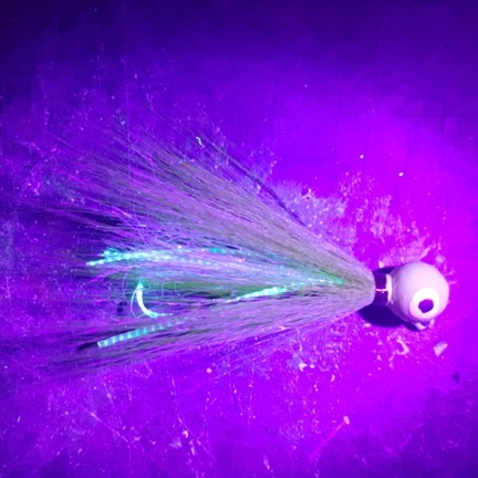 Yellow 5/8 oz Gumball Jig Size 1/0 - Image 2